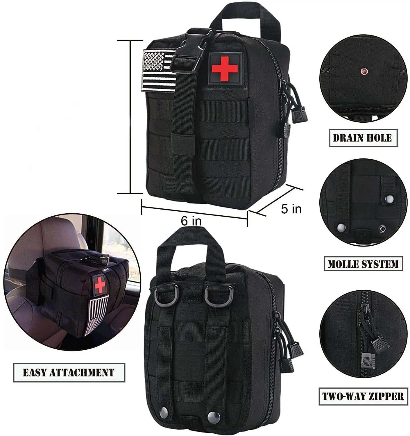 EDC Survival Gear 47 In 1 Kit