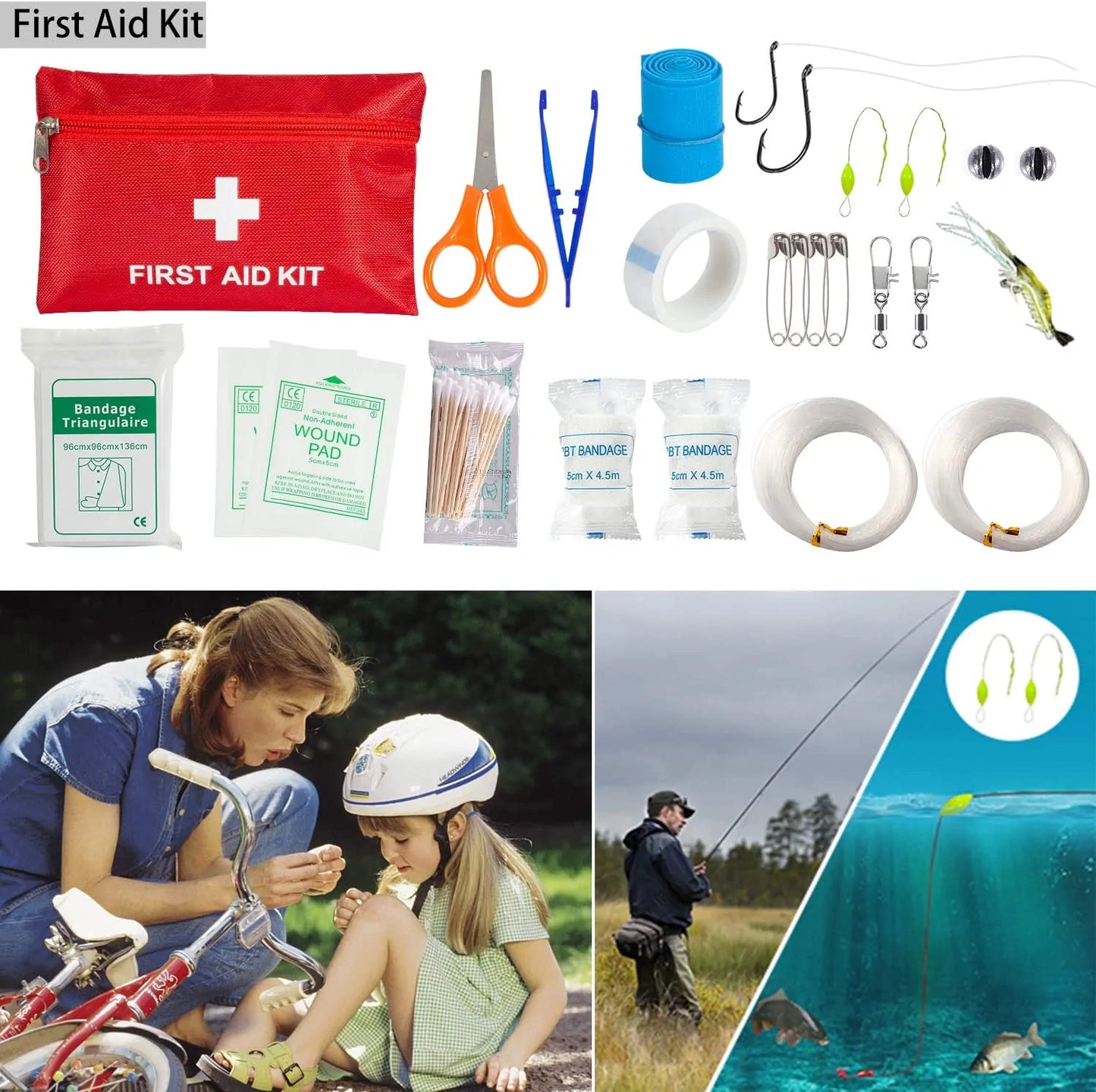 EDC Survival Gear 47 In 1 Kit