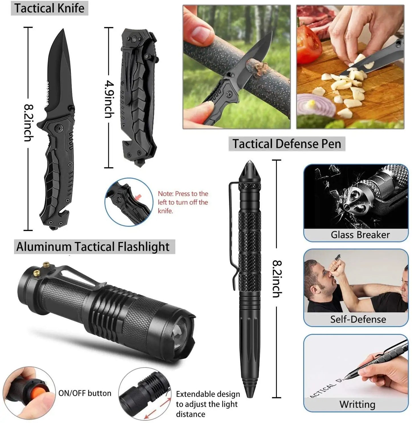 EDC Survival Gear 47 In 1 Kit